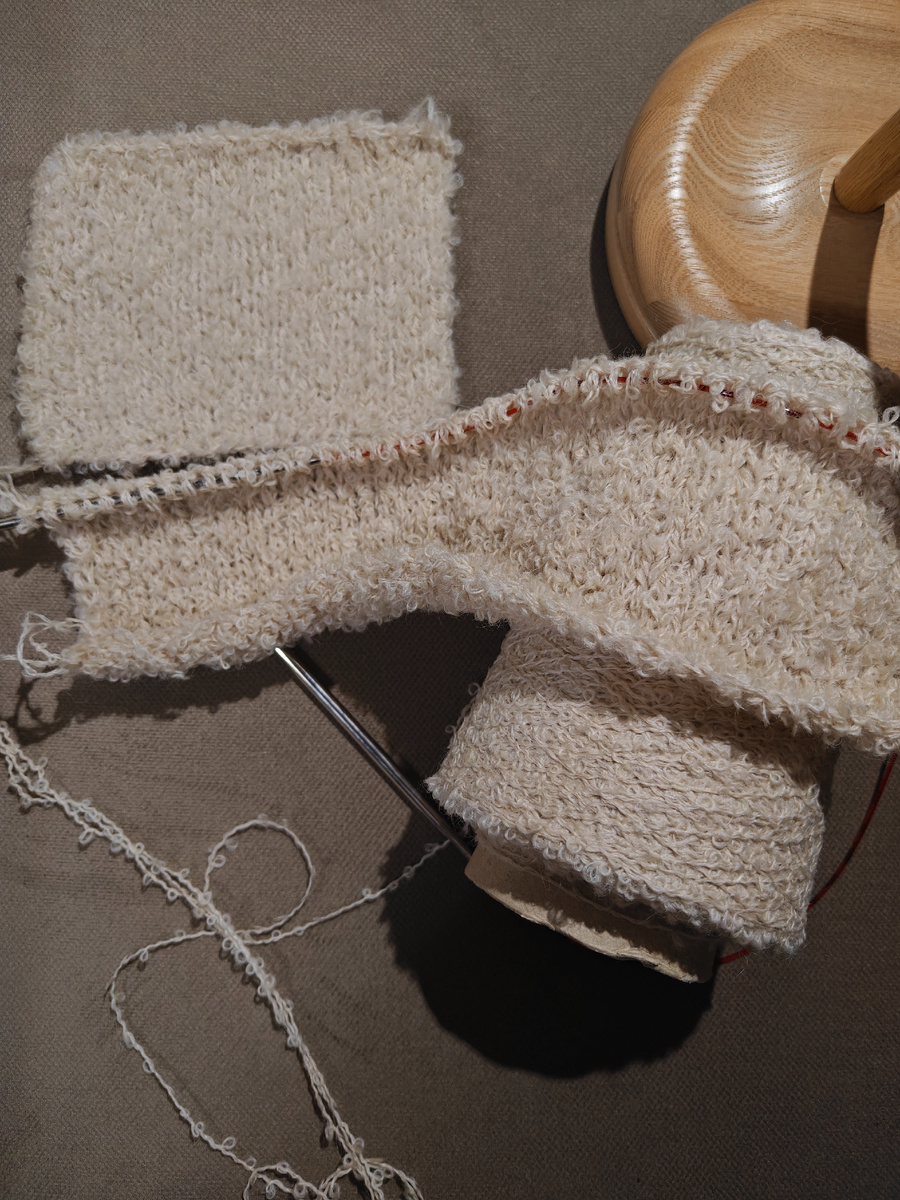 Начало работы и выбранный образец.