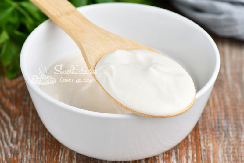 Майонез без яиц и молочных продуктов (постный вариант)