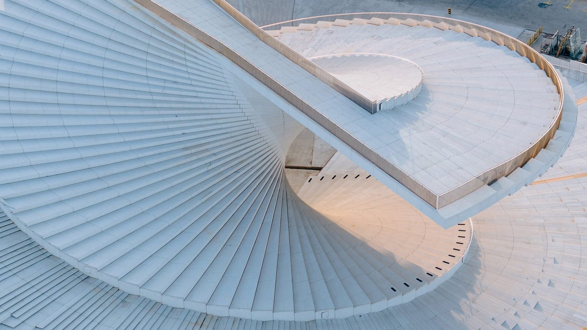 Спираль над Шанхаем (Шанхайский оперный театр, Китай)