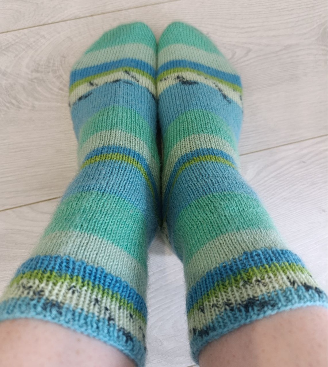 Носки из Nako boho на 38 размер ноги, артикул 81926, окружность 68 петель