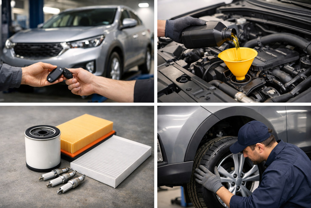    Пошаговый план первого ТО корейского авто до 160 л.с. после покупки