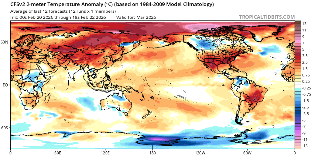 Источник: https://www.tropicaltidbits.com/analysis/models/?model=cfs-mon&region=global&pkg=T2ma&runtime=2026022218&fh=1
