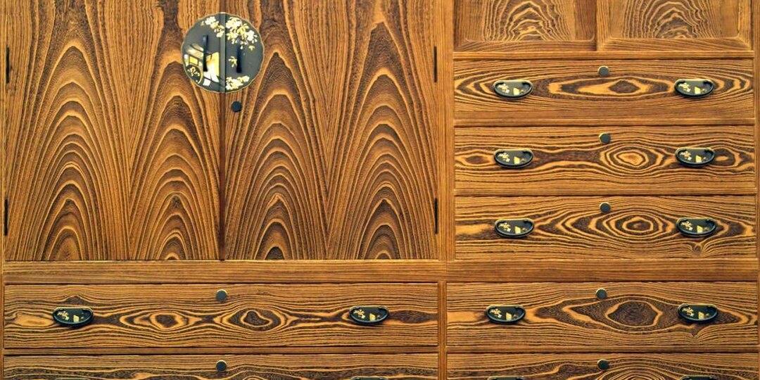 Мебель из павловнии: шкаф-комод Окава