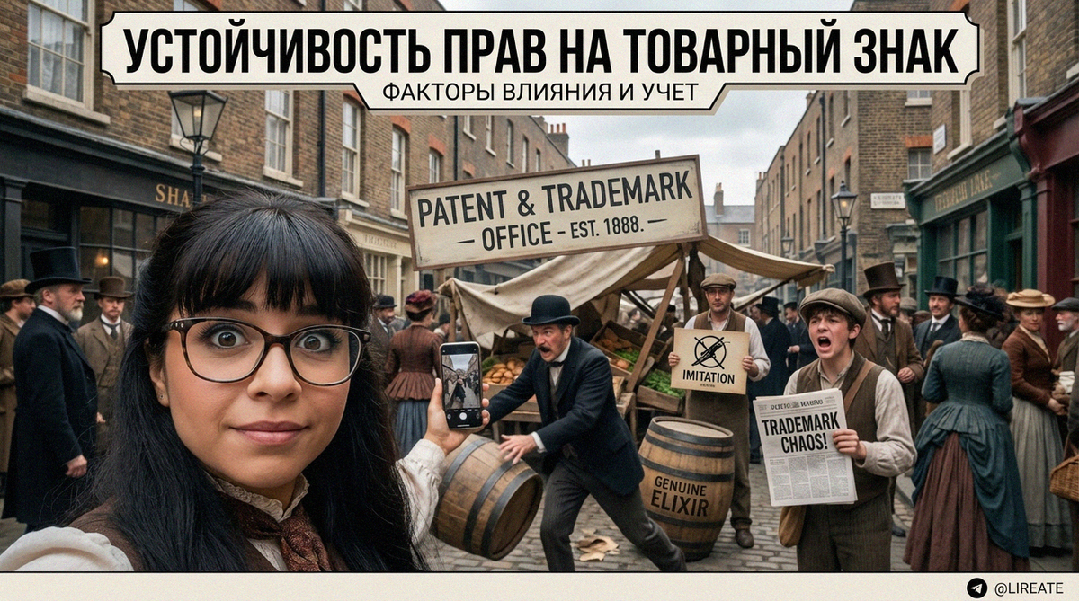    Факторы, влияющие на устойчивость прав на товарный знак Лирейт