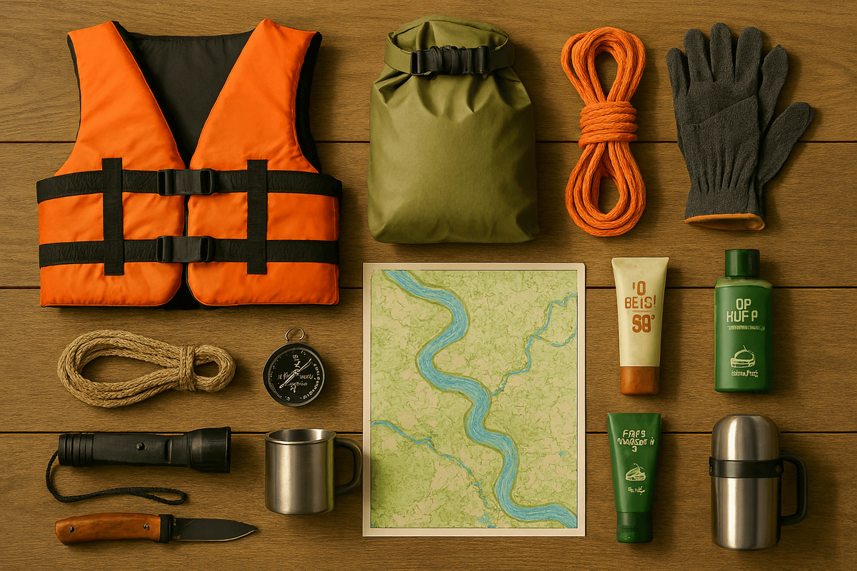 Что взять с собой на сплав на плоту