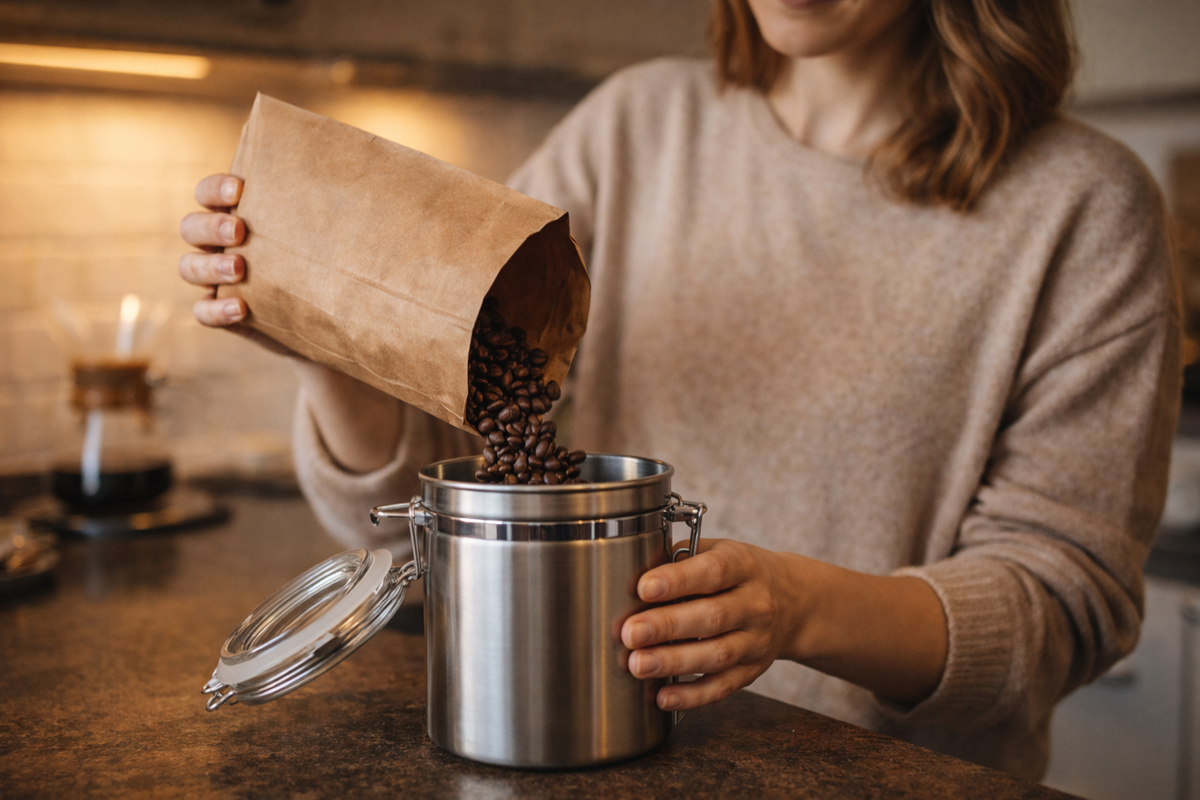 Хранение кофе