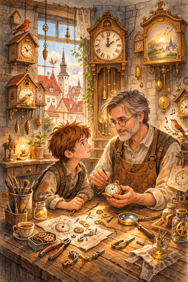 Папа Юлиус и его сын Томаш