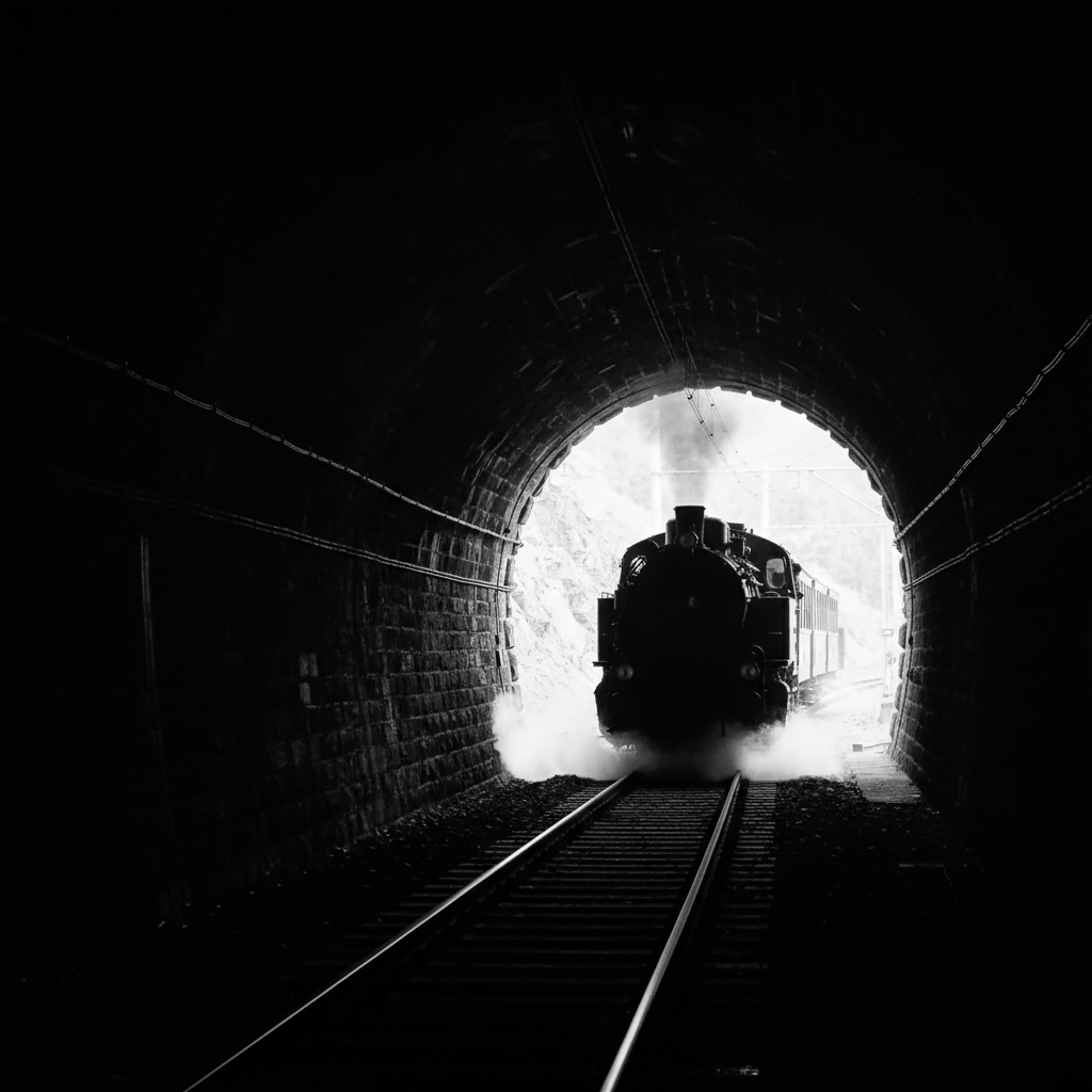 14 июля 1911 года этот поезд с 106 пассажирами въехал в тоннель в Ломбардии и исчез навсегда. Ни обломков, ни следов крушения — только молочно-белый туман, который выполз из жерла тоннеля и растворил состав в себе. Через несколько дней объявились двое, успевших выпрыгнуть, — их рассказ о вязкой стене тумана и странном гуле до сих пор заставляет содрогаться.