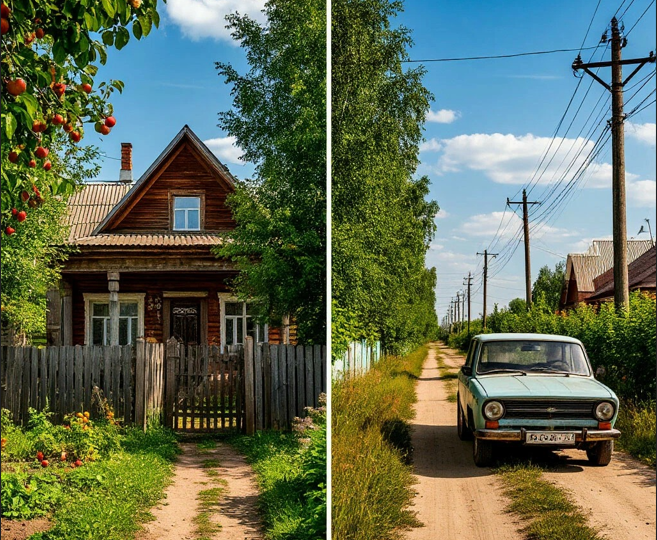 Почему на юге России дом смотрит во двор, а на севере — на дорогу