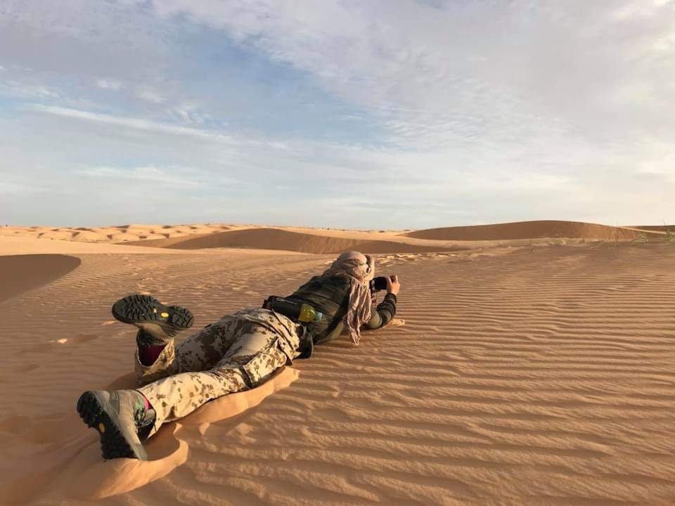 Это я в Сахаре)