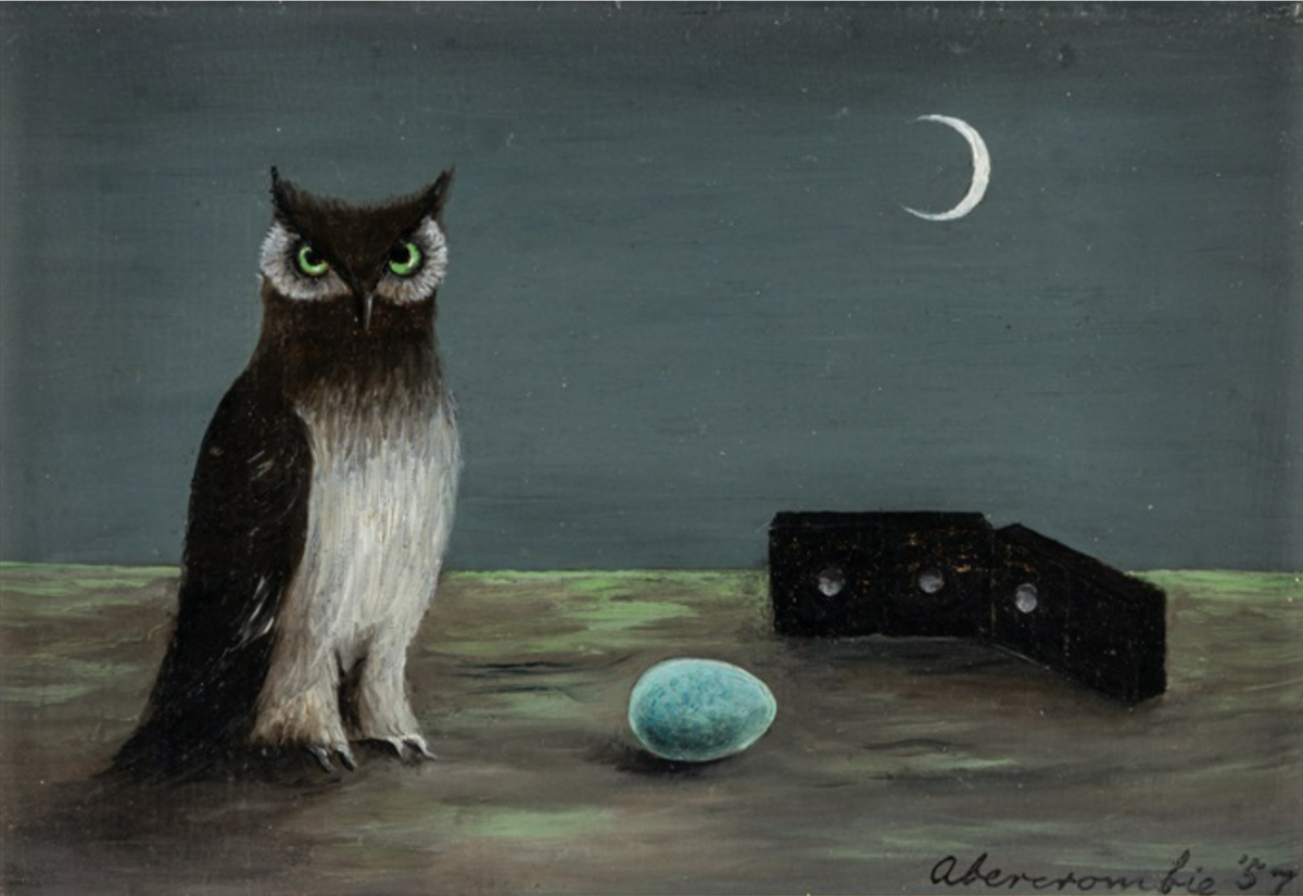 Гертруда Аберкромби. Сова и домино. 1957