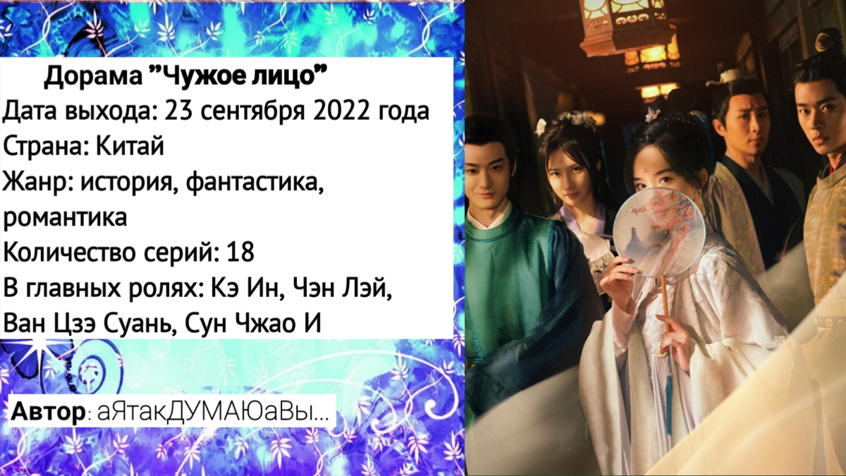 Коллаж создан автором этой статьи. В нем использован постер дорамы "Чужое лицо" 2022 года. Источник: https://ru.kinorium.com/10299339/gallery/poster/?photo=53530996