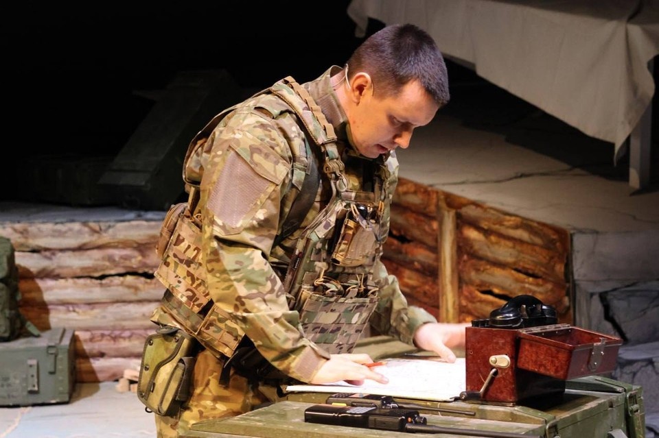    В Луганске прошел спектакль по реальным историям бойцов. Фото: Минкультуры ЛНР