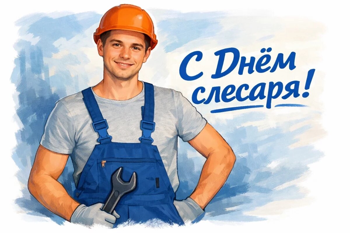   Открытки с Днём слесаря 2026.