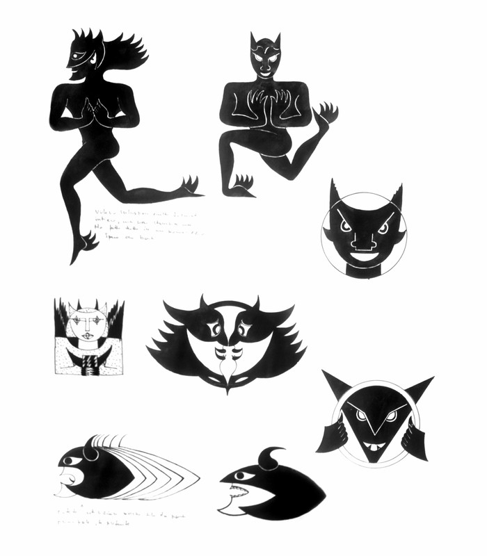 Разработаны первые эскизы логотипа бренда. Первым логотипом стал «демон скорости» — символ динамики и бунтарства.