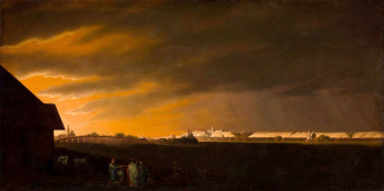 Ян Дамель. Закат над Тобольском