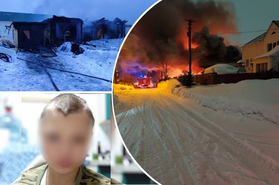 Мальчик разбудил семью во время пожара. Фото: предоставлено КП-Новосибирск