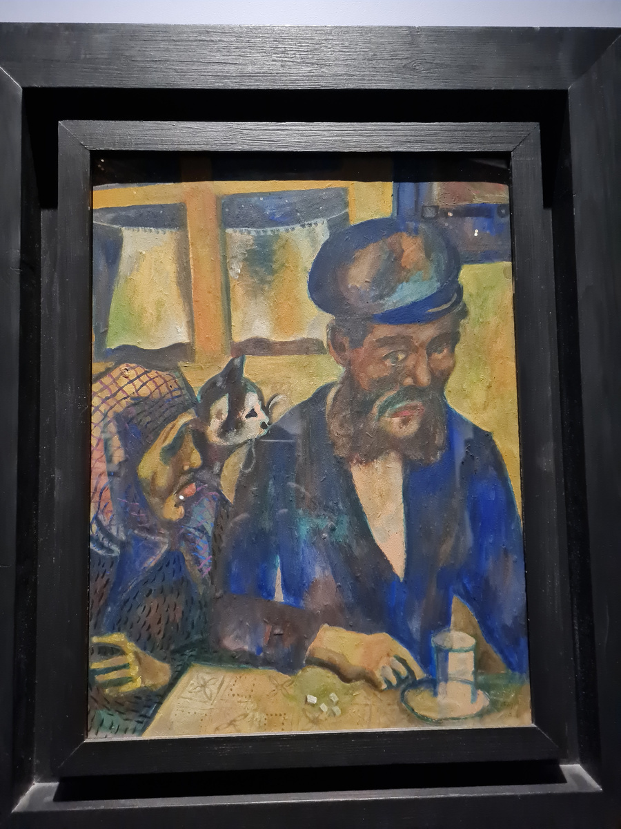 Марк Шагал, Отец и бабушка, 1914