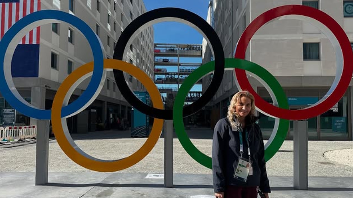    Этери Тутберидзе выложила фото с олимпийскими кольцами в день рождения. Фото: соцсети тренера Этери Тутберидзе