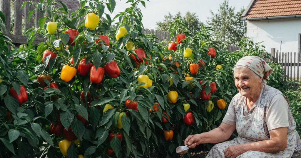 Секреты выращивания перца от бабушки которая уж поверьте на слово - опытный перцевод!