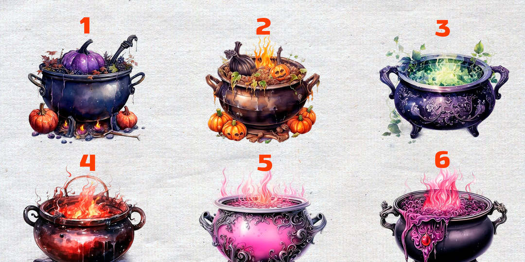 Тест: Ваша душа молодая или мудрая? | Выберите ДВА горшка ведьмы!