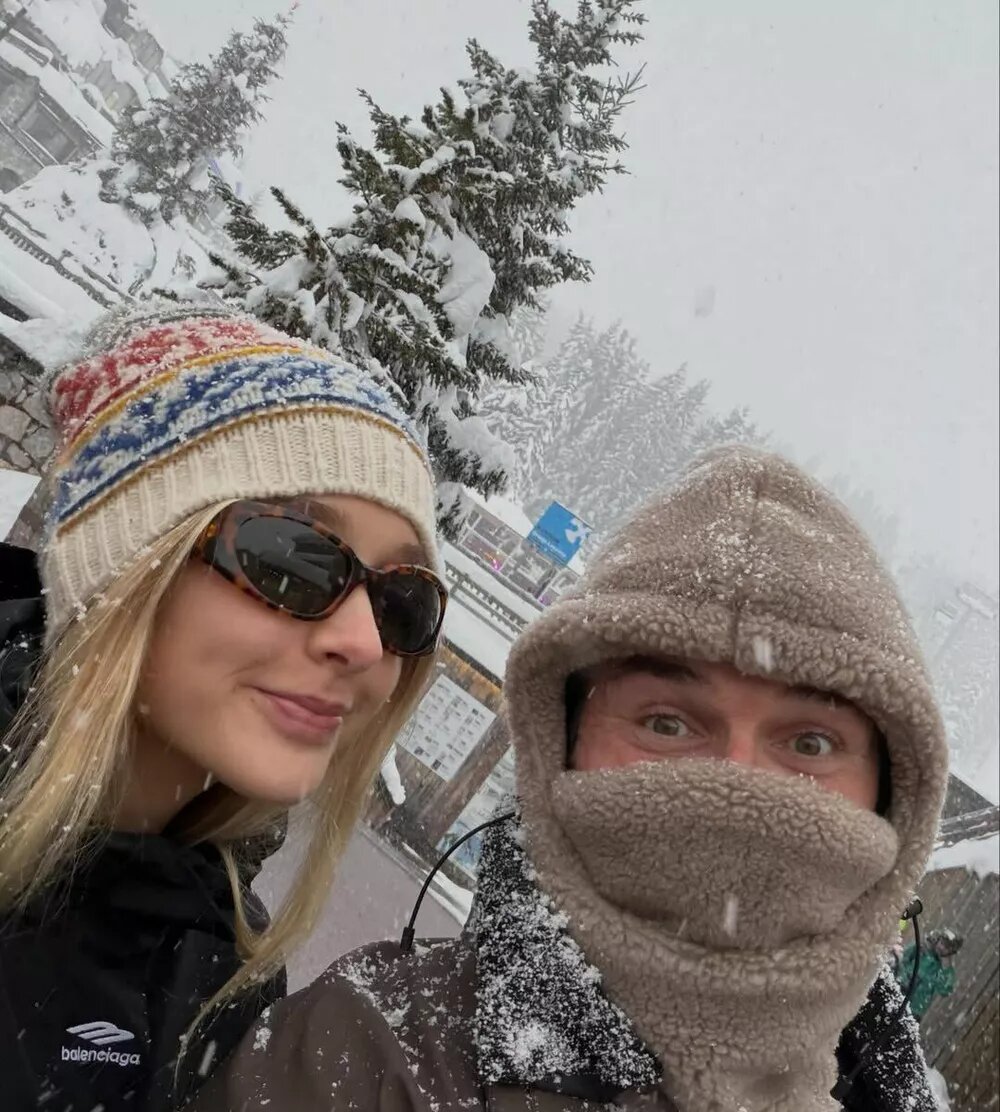 Дэвид Бекхэм и Харпер Бекхэм📷
