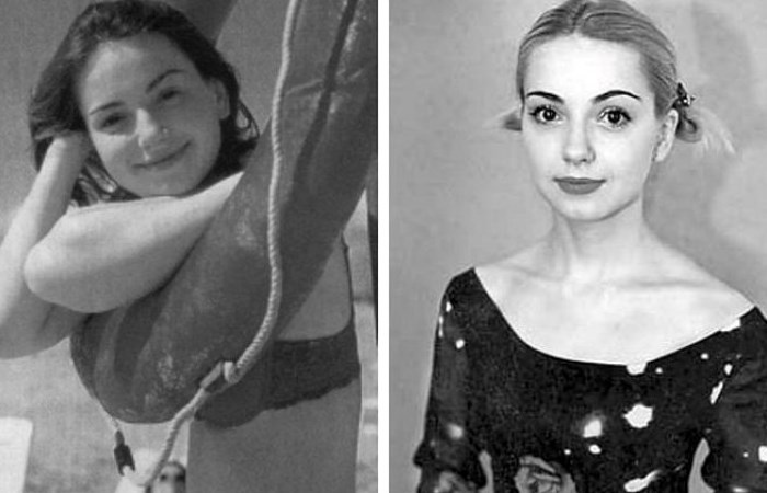Ольга Будина в детстве