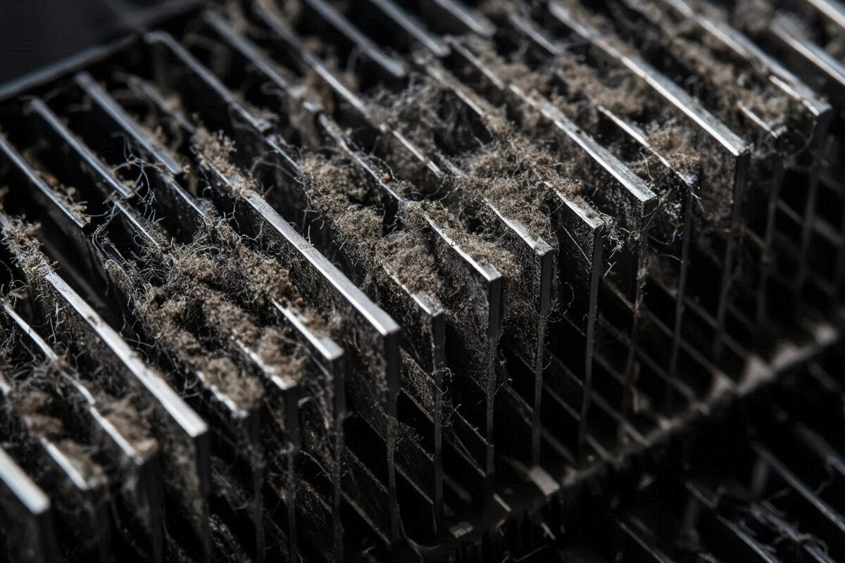 Пыль в радиаторе