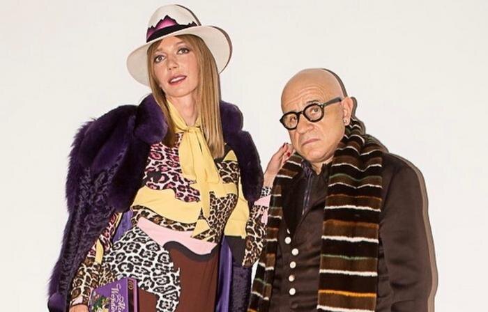 Наталья Дормидошина и её муж, «самый модный дед» Петербурга Юрий Дормидошин. Обложка © Instagram (признан экстремистской организацией и запрещён на территории Российской Федерации)/ nataliadormidoshina