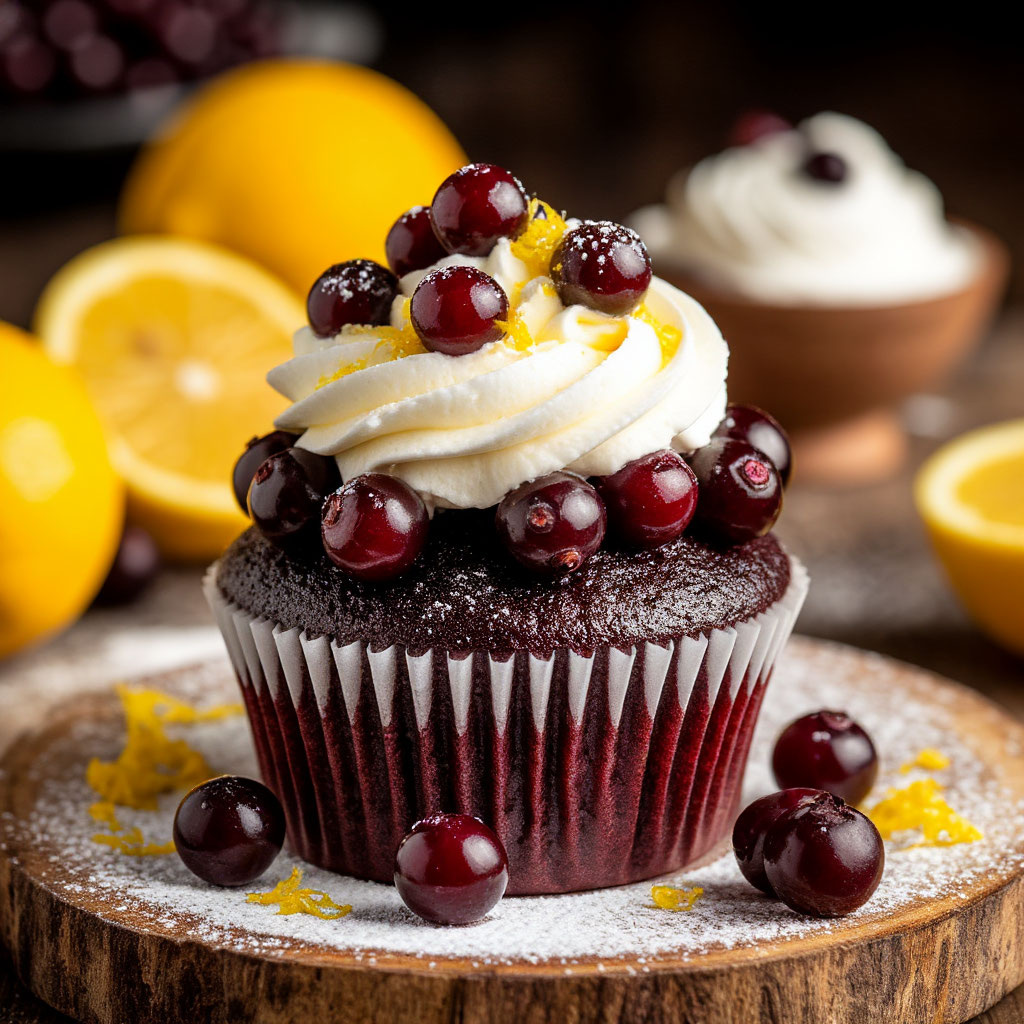 Кекс «Черная жемчужина»