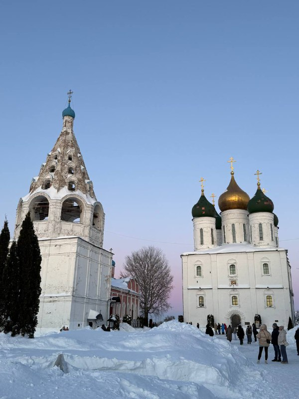 Соборная площадь. г.Коломна