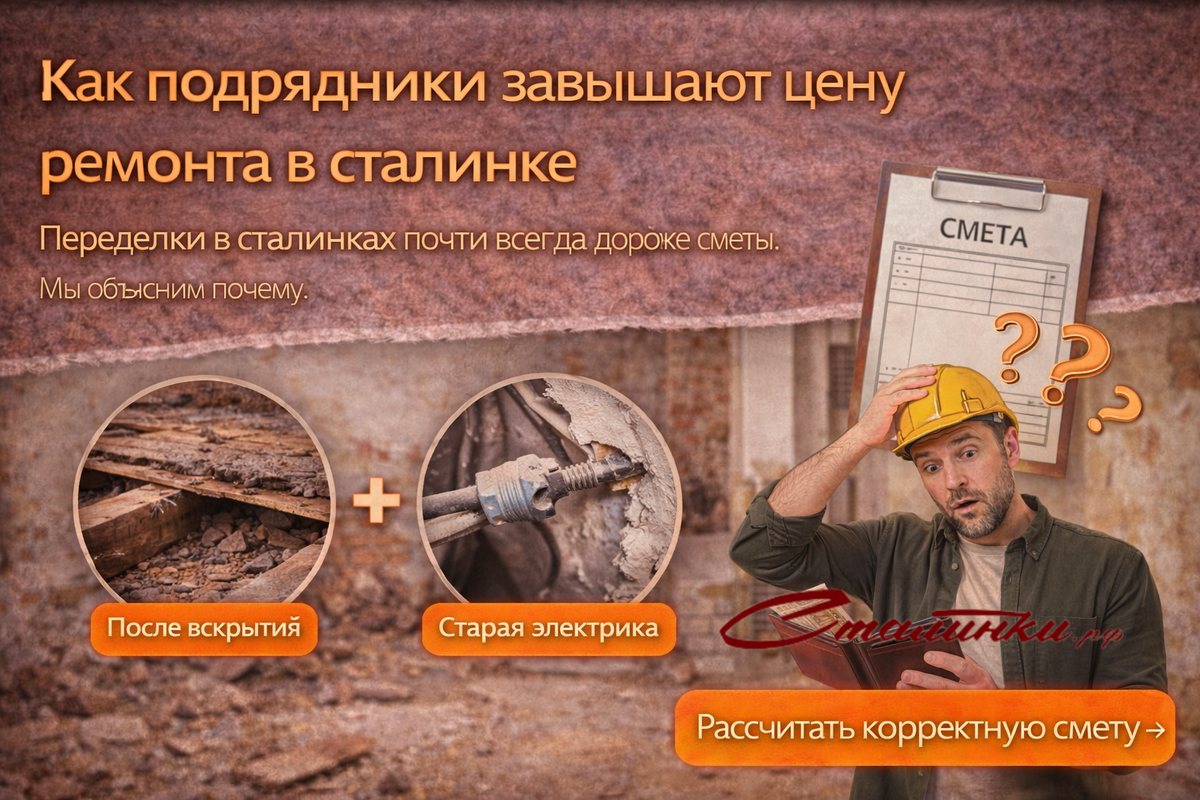 Ремонт в сталинке - Сталинки.рф