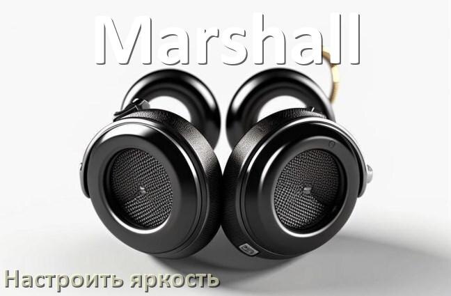 
Как увеличить яркость подсветки наушников Marshall или уменьшить в Windows 11 и 10