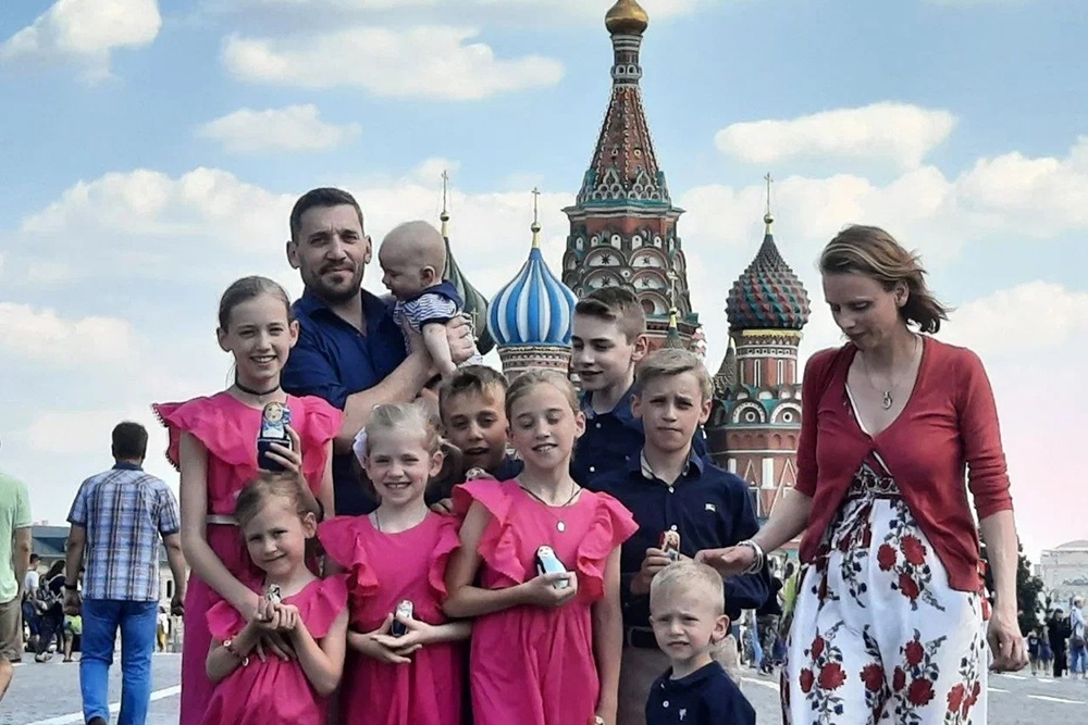    Фабрис Сорлин перебрался в Россию со всей своей многодетной семьей / Фото: Из личного архива