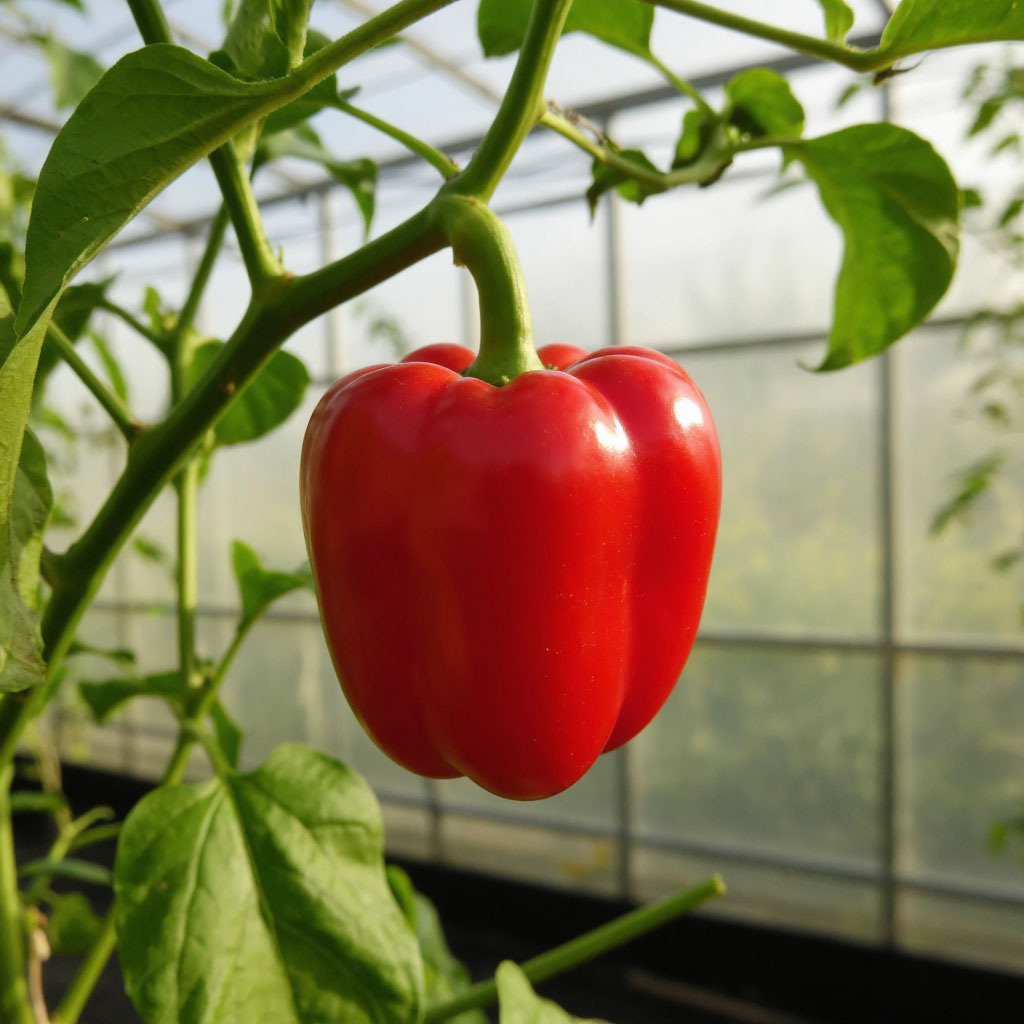 #болгарский перец в теплице