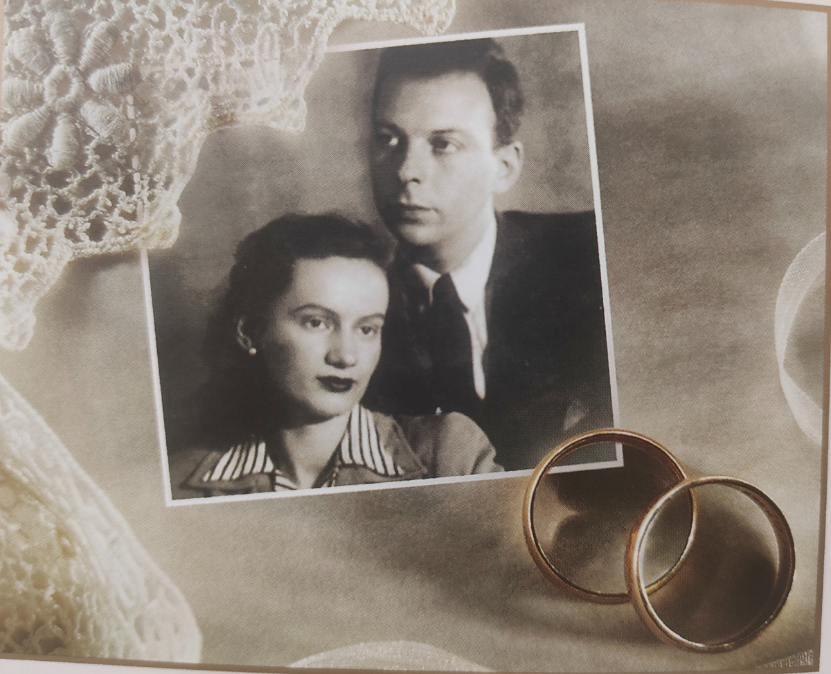 Роберт и Евгения Такеры в молодости