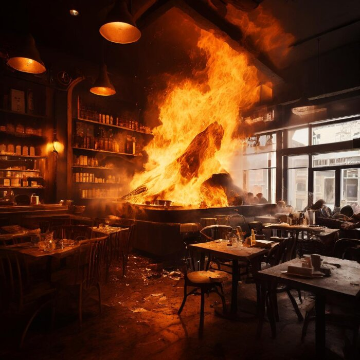  22 февраля 2001 года в Комсомольске-на-Амуре произошел первый в истории РФ теракт / изображение сгенерировано нейросетью flyvi.io