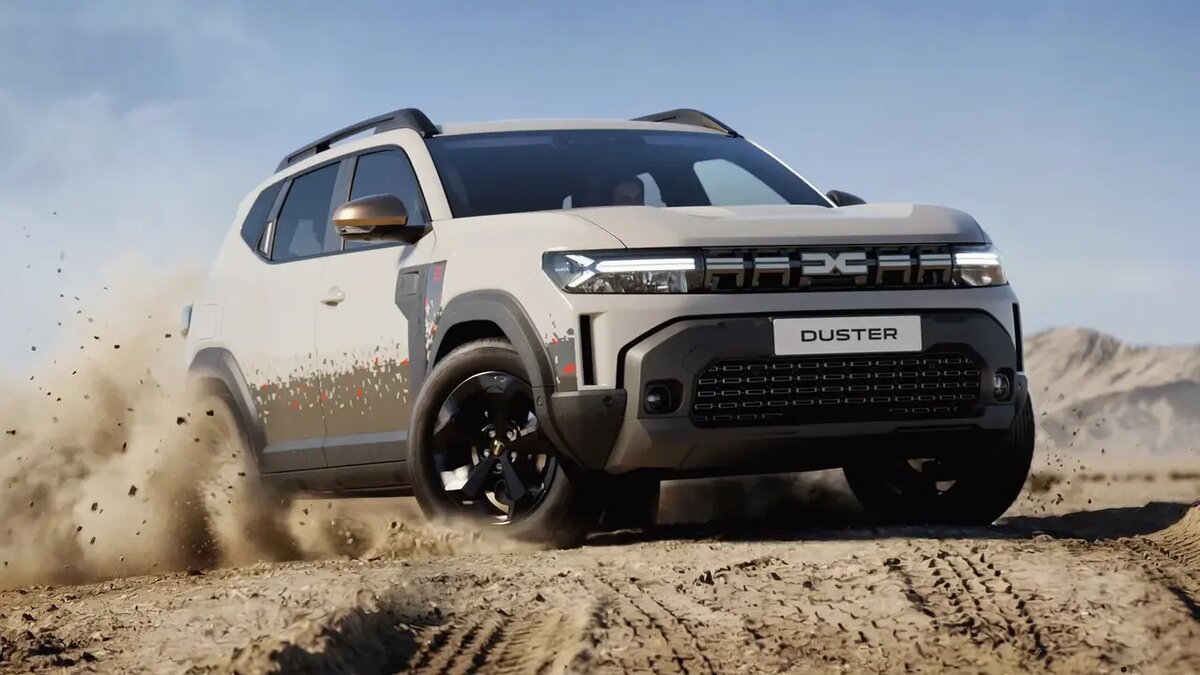    Dacia Duster Spirit of Sand. Фото Dacia