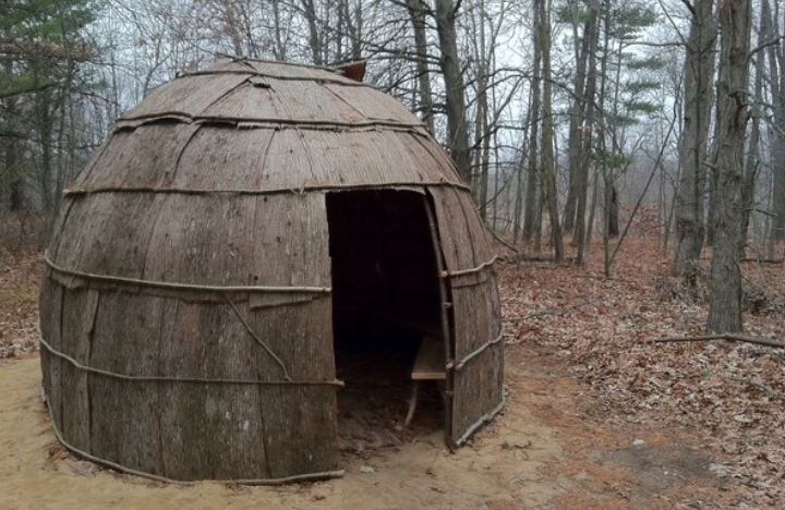 Например, вот круглое жилище