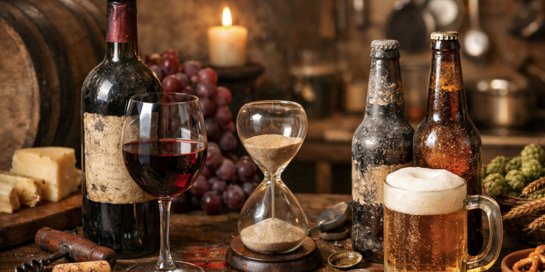 Почему вино с годами становится лучше, а пиво портится. И что будет, если все-таки вино испортится