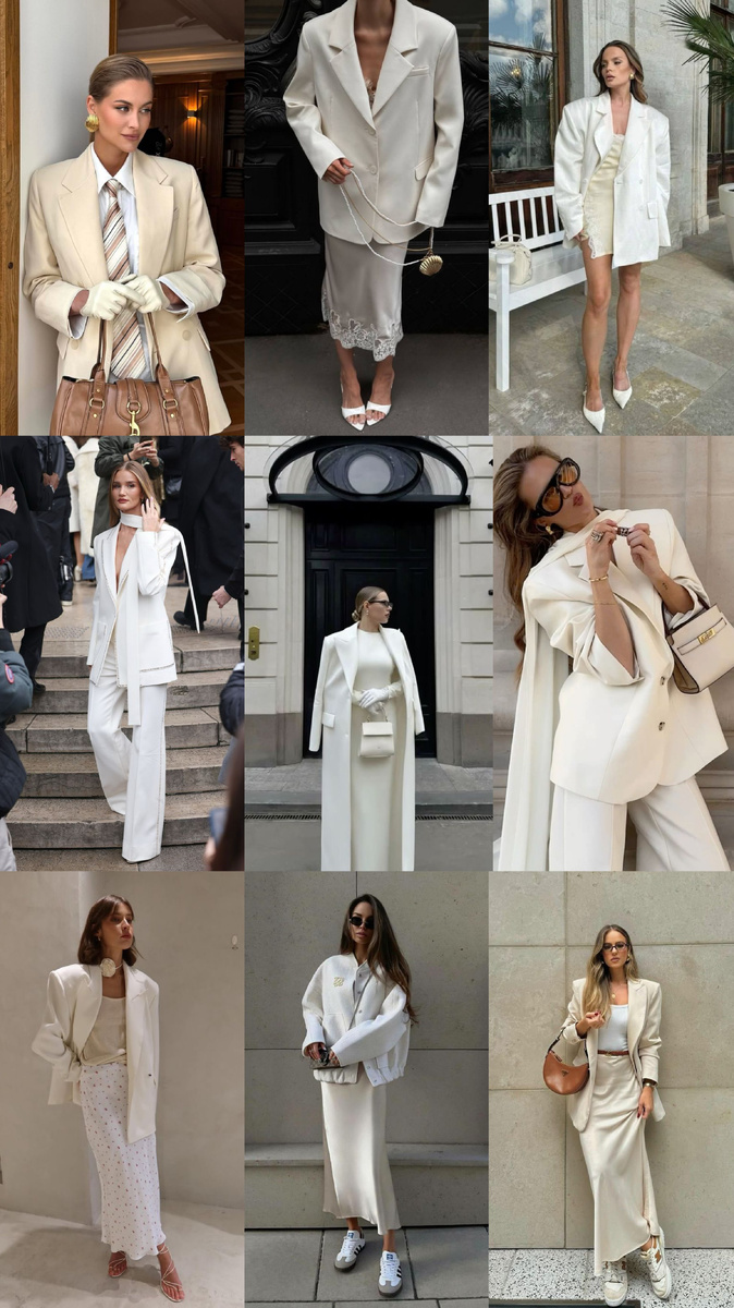 Образы в белом