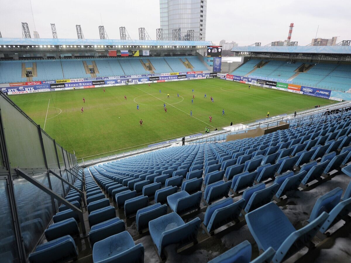   Пустые трибуны стадиона "Арена -Химки". Архивное фото | © РИА Новости / Алексей Филиппов
