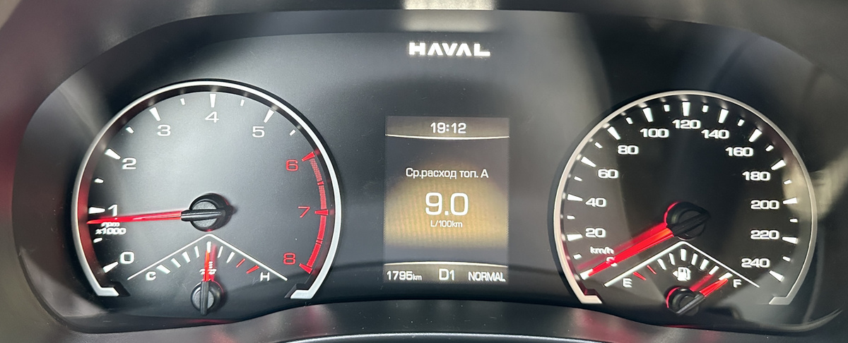 приборная панель Jolion