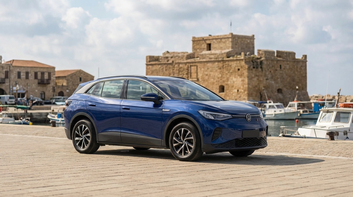 Арендованный автомобиль на улицах Пафоса