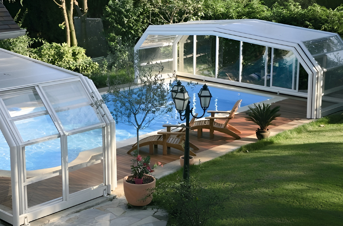 Крыша для бассена