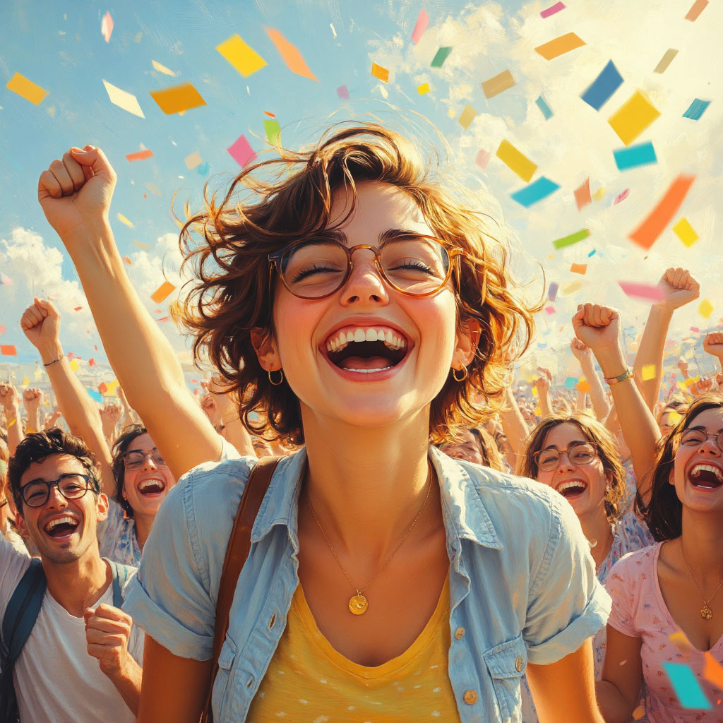 такими оптимистов увидела Алиса :)