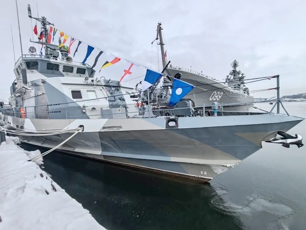 Катер специального назанчения шифр "Грачонок"