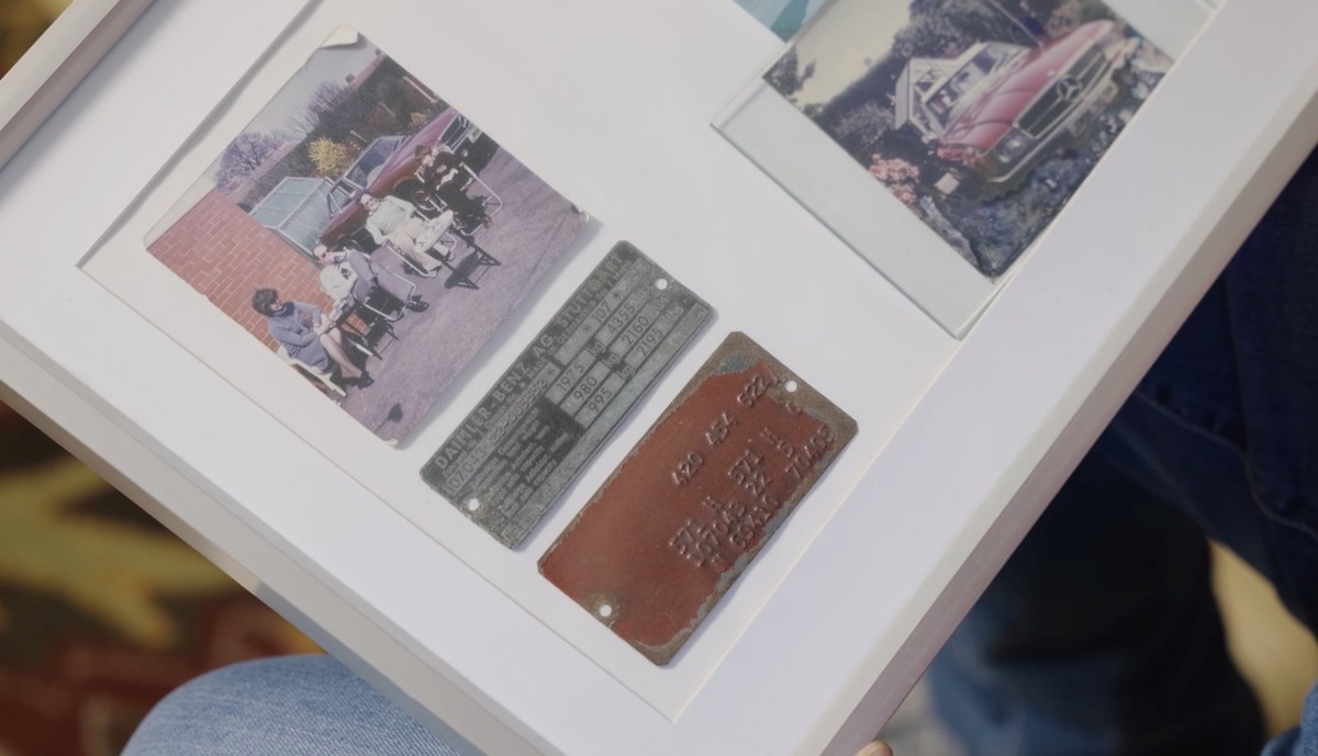    Отец заранее снял ВИН‑номер с Mercedes