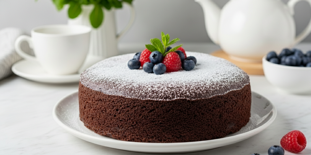 Шоколадный пирог на кефире, который получается всегда пышным