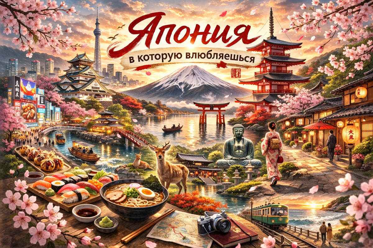 Следы на карте: Япония